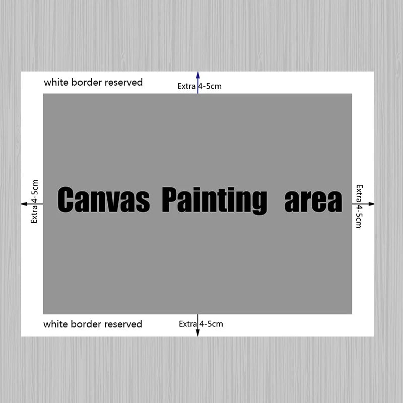 Abstract Girl Canvas Painting Figure Wall Art Pictures