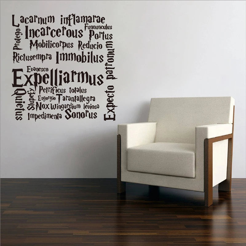 Harry Wall Quote Sticker wall art decals