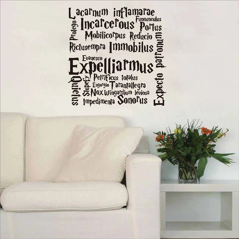Harry Wall Quote Sticker wall art decals