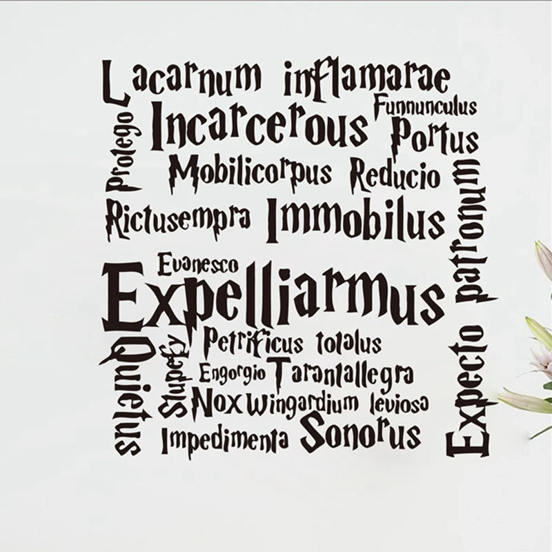 Harry Wall Quote Sticker wall art decals