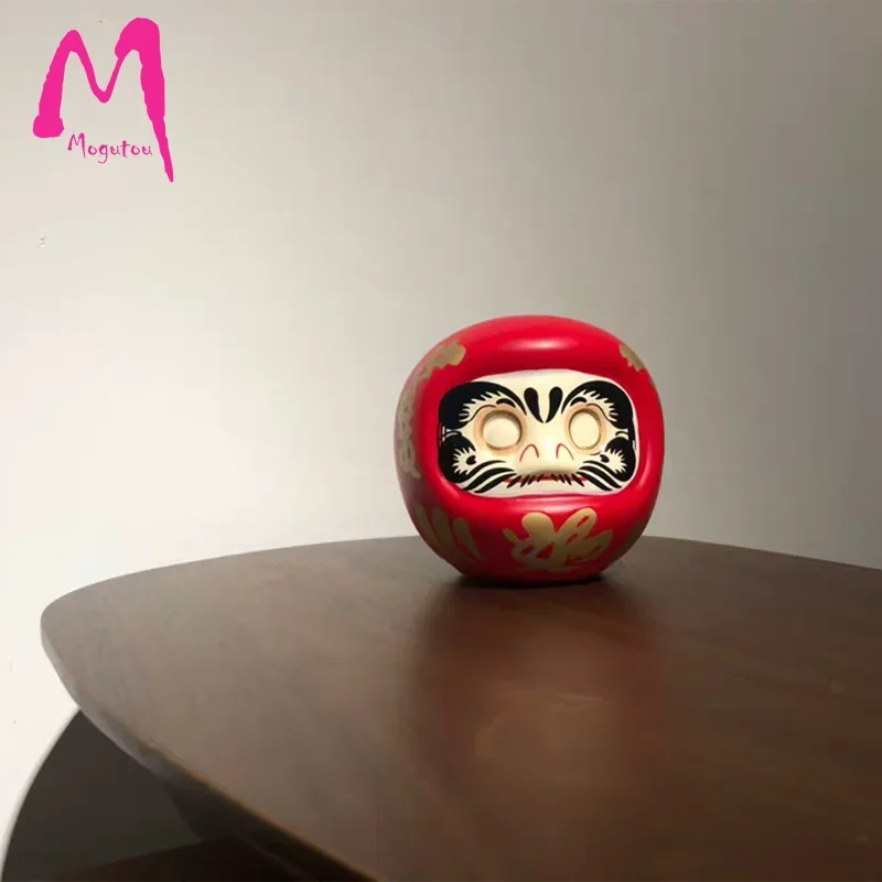 4 Inch Japanese Ceramic Daruma Doll Lucky Cat