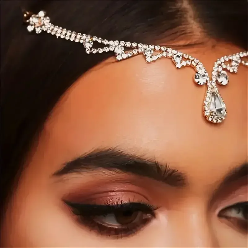 Shiny Jewelry Tiara Headpiece Bridal Head