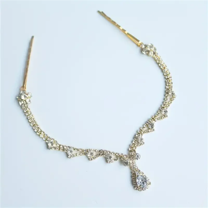 Shiny Jewelry Tiara Headpiece Bridal Head