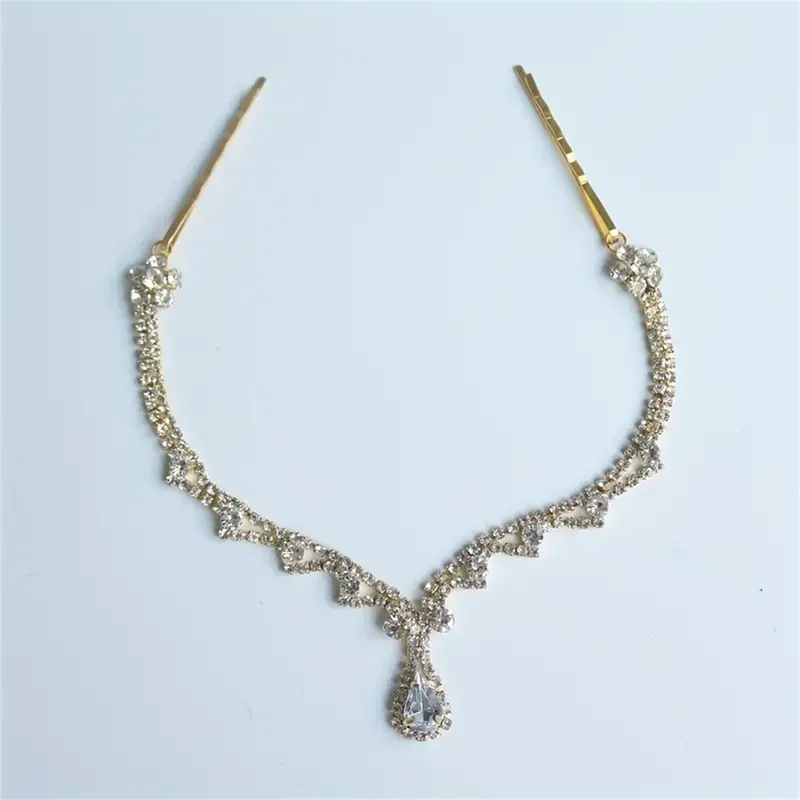 Shiny Jewelry Tiara Headpiece Bridal Head