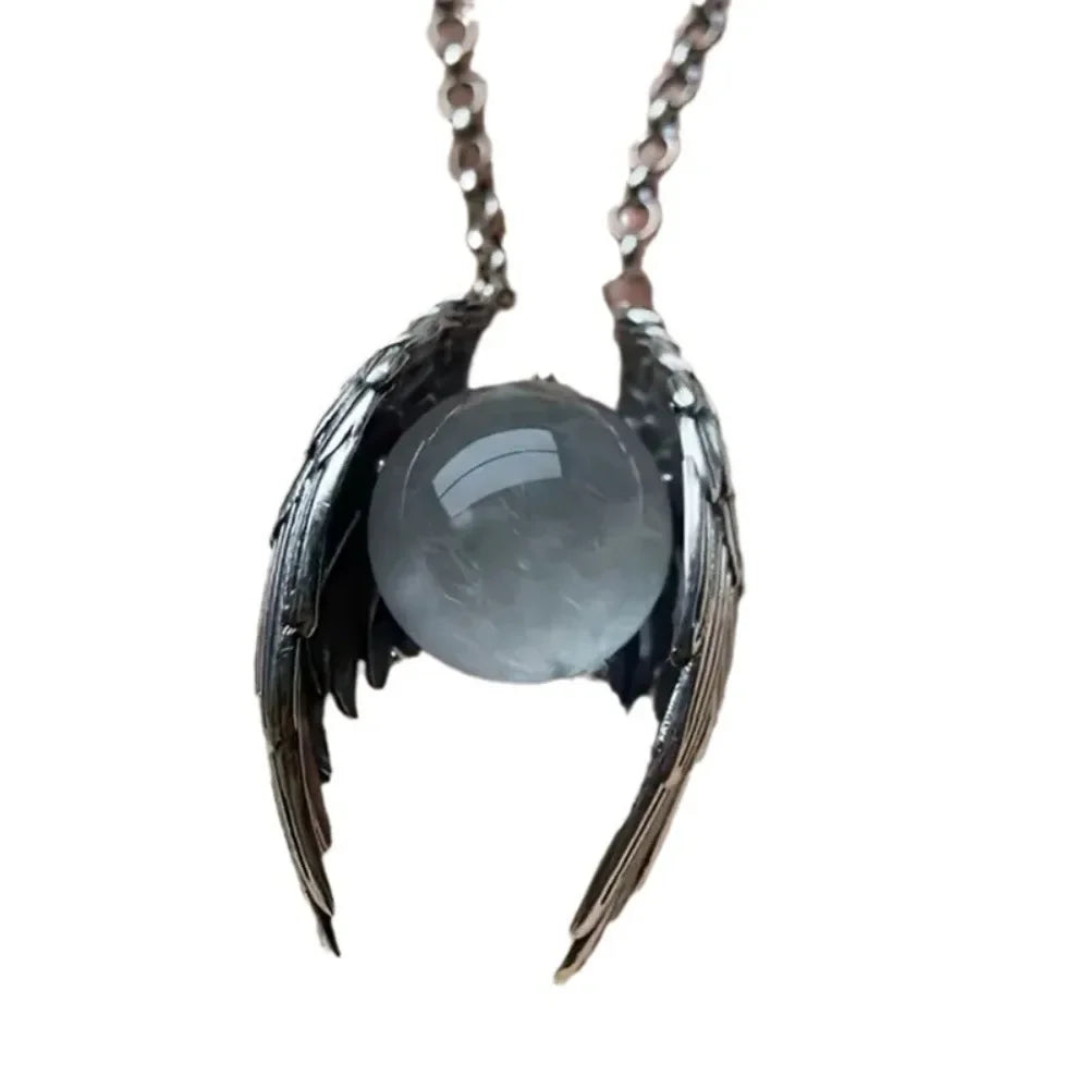 Punk Retro Sliver Color Ghost Wings
