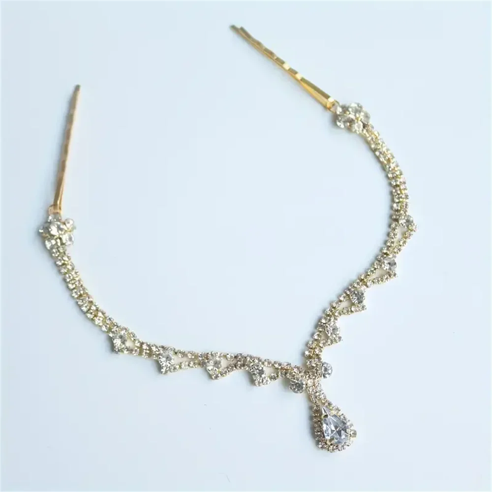 Shiny Jewelry Tiara Headpiece Bridal Head