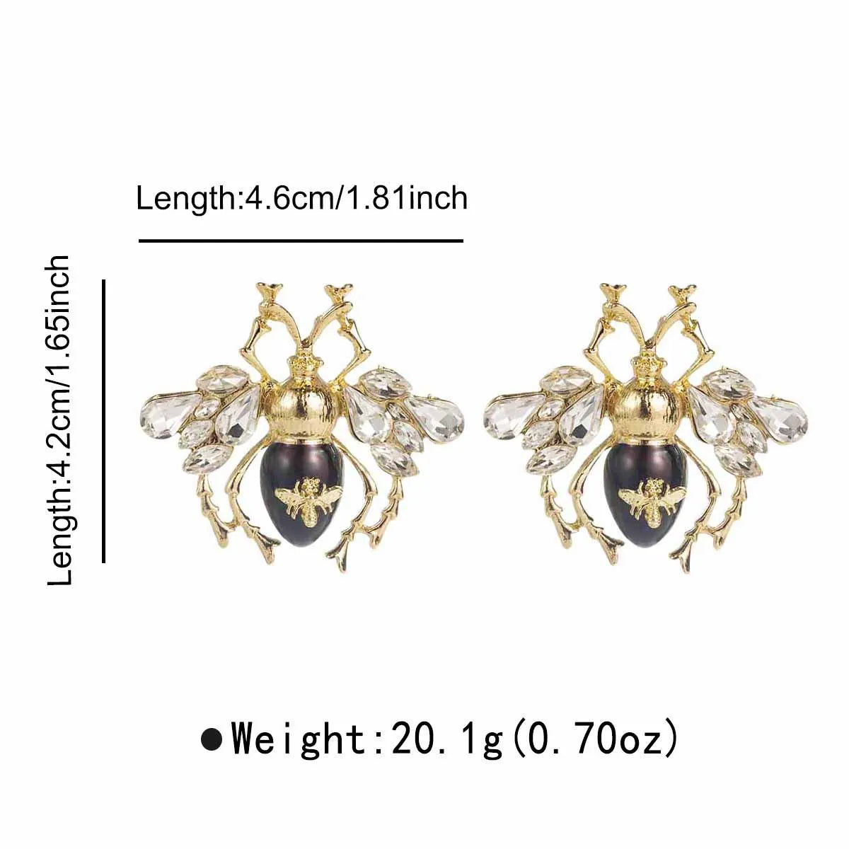 Cute Insect Bee Ladybug Charm Collar Necklace