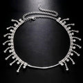 Tassel Rhinestone Ear Hanging for Women