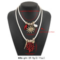Vibrant Red Coral Branch Pendant Necklace Double Layer White Cord Sun Pearl Choker Mediterranean Style Summer Jewelry