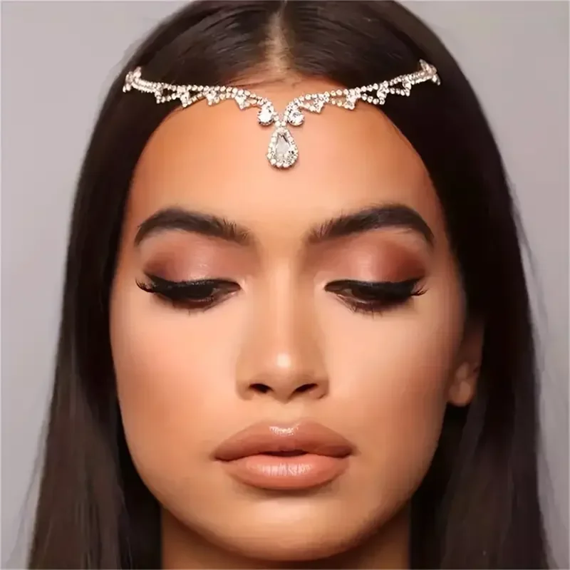 Shiny Jewelry Tiara Headpiece Bridal Head